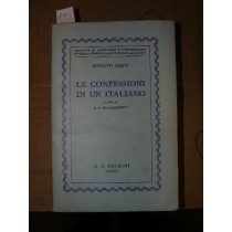 Le Confessioni Di Un Italiano. A Cura Di G. A. Pellegrinetti Nievo Ippolito Petrini 