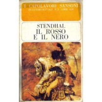 Il Rosso E Il Nero Stendhal Sansoni 