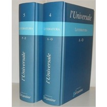L'Universale Letteratura A-O/P-Z - 2 Volumi Aa.Vv. Garzanti 