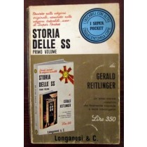 Storia Delle Ss. Primo Volume Gerald Reitlinger Longanesi & C. 