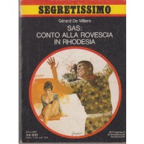Sas: Conto Alla Rovescia In Rhodesia Gerard De Villiers Mondadori 