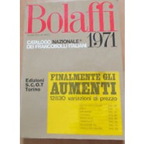 Bolaffi 1971 Catalogo Nazion. Dei Francobolli Italiani Aa Vv Edizioni Scot 