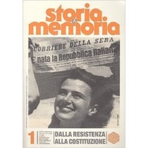 Storia E Memoria 1/2008: Dalla Resistenza Alla Costituzione Aa.Vv. Nd 
