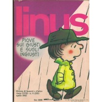 Linus Anno 18 N.4 1982 Aa. Vv. .