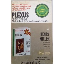 PLEXUS volume primo,Henry Miller,Longanesi & C 