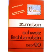 Zumstein. Schweiz liechtenstein 1989/90