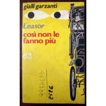 Così non le fanno più,Leasor,Garzanti