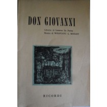 Don Giovanni,Lorenzo Da Ponte,Ricordi