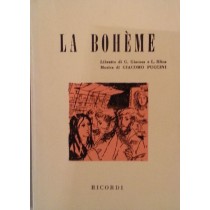 La bohème,G.Giacosa e L.Illica,Ricordi Editore