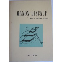 Manon Lescaut,Domenico Oliva, G. Ricordi, Luigi Illica, Marco Praga,Ricordi