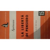 LA LIBERTA' DI PENSIERO,Spinoza,Universale Economica