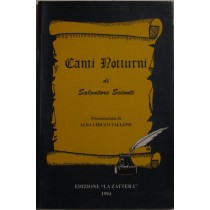 Canti notturni,Salvatore Scionti,La Zattera